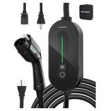 $150 Level 1 & 2 EV Charger, 110V-240V 16A,...
