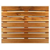 Villa Acacia Wooden Bath Mats -23 x 23 Inch...