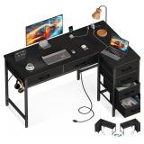 $100 Coleshome 42 Inch L Shaped Desk with...