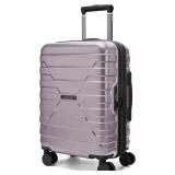 BAGSMART Carry On Luggage 22x14x9 Airline...