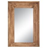 36 X 24 inch Wall Mount Wood Frame Bathroom...