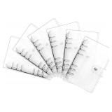 (4 Sets) 6PCS A6 PVC 6-Ring Binder Cover, Soft...