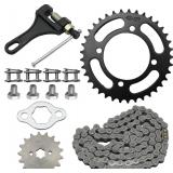 37 Tooth 420 Chain Set, Front Rear Drive...