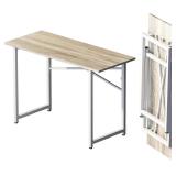 Folding Desk 47 inch No Assembly Required Home...