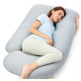 Momcozy Pregnancy Pillows with Cooling Cover,...