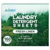 AIDEA Laundry Detergent Sheets, Washer Sheet...