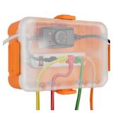 Flemoon Outdoor Electrical Box with Transparent...