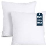 Utopia Bedding Throw Pillows Insert (Pack of 2,...