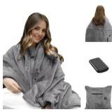 Ourea USB Heated Blanket 50" x 60" Throw...