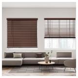 DEZ FURNISHINGS Cordless 2" Signature Faux Wood...
