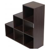 Home Basics Contemporary Tiered 6 Cube Storage...