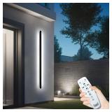 $160 71inch Modern Outdoor Wall Light, IP65...