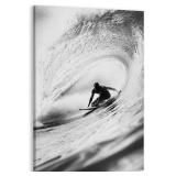 Vintage Surf Poster Cool Surfing Black And...