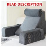 ENITYA Reading Pillow for Sitting in Bed Adult,...