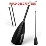 Abahub SUP Paddle - 3 Piece Adjustable Paddles...