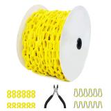 Reliabe1st 125 Feet Yellow Plastic Safety...