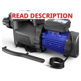 $238 AQUASTRONG In/Above Ground Pool Pump, High...