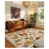 Washable Area Rugs for Living Room: 6x9 Area...