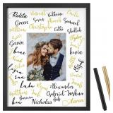 ONE WALL Tempered Glass 16x20 Signature Picture...
