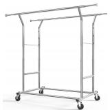 HOKEEPER Clothes Rack Heavy Duty Rolling...