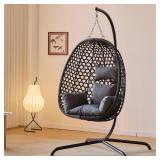 $120 Indoor Hanging Chair with Stand for...