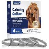 (4 pack)Calming Collar for Dogs 4 Packs,Dog...