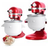 Ice Cream Maker Attachment for Kitchenaid Stand...