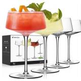 Coupe Glasses Set of 3 ,Martini Glasses Hand...