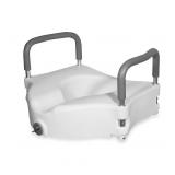 Drive Medical Raised 5-inch Toilet Seat with...