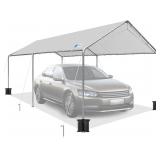 $180 10x20 ft Heavy Duty Car Canopy Galvanized...