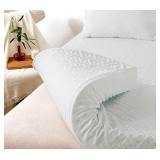 WhatsBedding 3 Inch Mattress Topper Queen Size,...