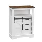 Panana Farmhouse Bathroom Floor Cabinet,...