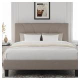 $162 Novilla King Size Bed Frame with...