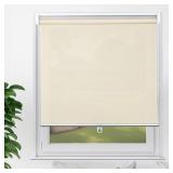 Cordless Roller Shades Pull Down Window Blinds...