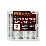 Filtrete 24x24x1 AC Furnace Air Filter, MERV...