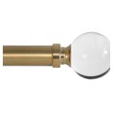 Ivilon Drapery Treatment Window Curtain Rod -...
