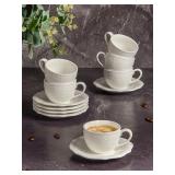 Tudor Royal Porcelain Round Cup and Saucer Set,...