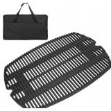 BBQ PLUS 7583 Cast Iron Cooking Grate for Weber...