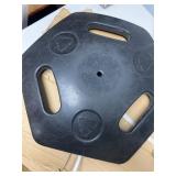 Outdoor Crowd Control Post - Black, 16