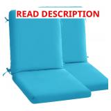 High Back Outdoor Chair Cushions Set of...