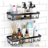 (2 Pack) Moforoco Shower Caddy Shelf Organizer...