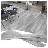 WESTICK Grey Peel and Stick Floor Tile...
