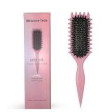 (2 Pack) Curly Hair Brush Detangling and Curl...