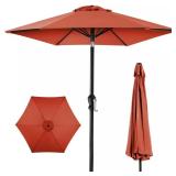 10 ft. Market Tilt Patio Umbrella in Rust