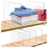 Consevisen Shelf Dividers for Closet...