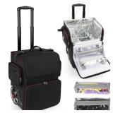 $150 Large Makeup Train Case,Cosmetic Makeup...