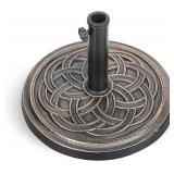 HealSmart 24.2 lbs Heavy Duty Umbrella Base...