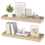 (Set of 1) Floating Shelves for Wall - 24 x 9...