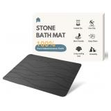Stone Bath Mat, Non-Slip Diatomaceous Earth...