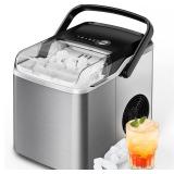 Silonn Countertop Ice Maker, 9 Cubes Ready in 6...